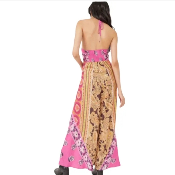 Free people Miranda Printed Jumpsuit size S - Picture 5 of 8
